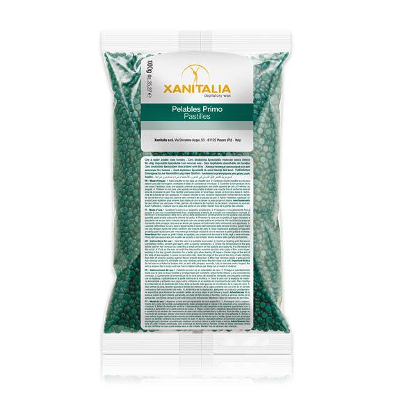 SACHET DE CIRE EN PERLE CHLOROPHYLLE 1KG XANI